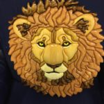 “Lion Of Judah”, hand-crafted by an inmate at NECX, Main Compound, Mountain City, TN